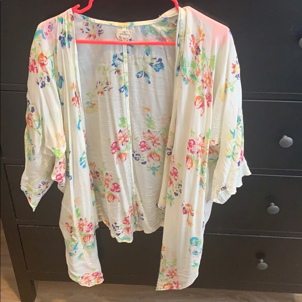 Floral kimono